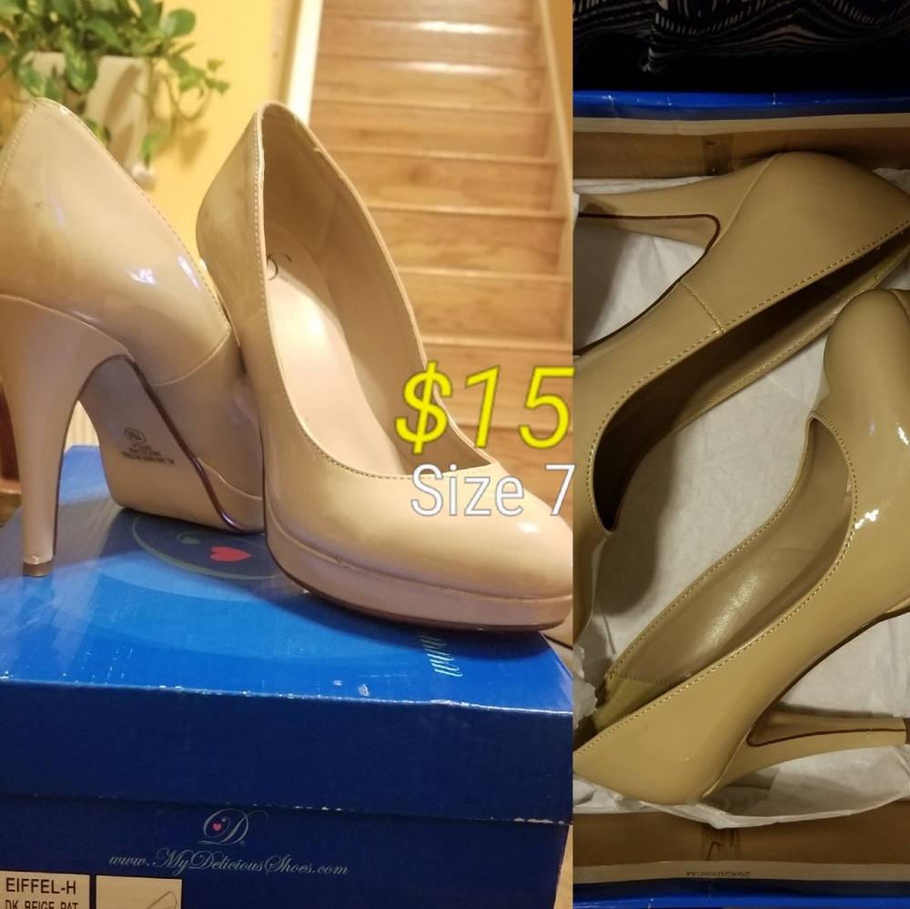 Nude heels